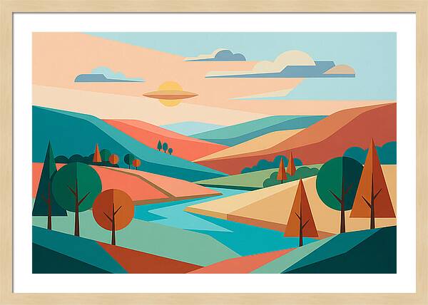 Serene Fields Of England
