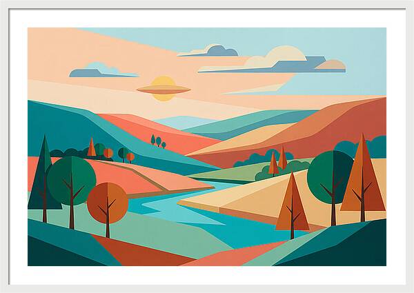 Serene Fields Of England