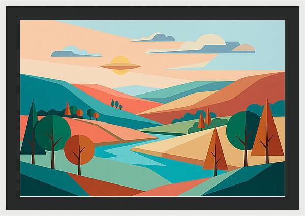 Serene Fields Of England