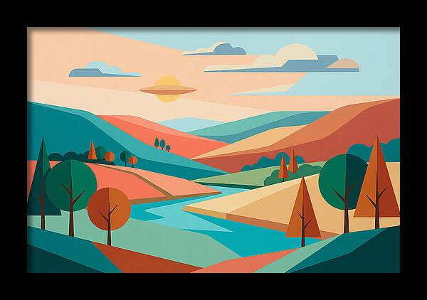 Serene Fields Of England