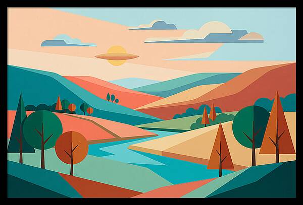 Serene Fields Of England