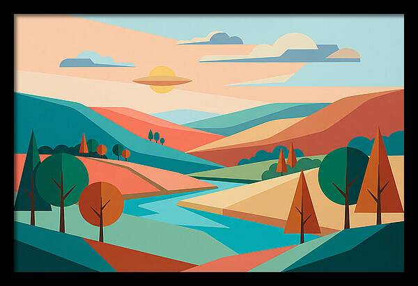Serene Fields Of England