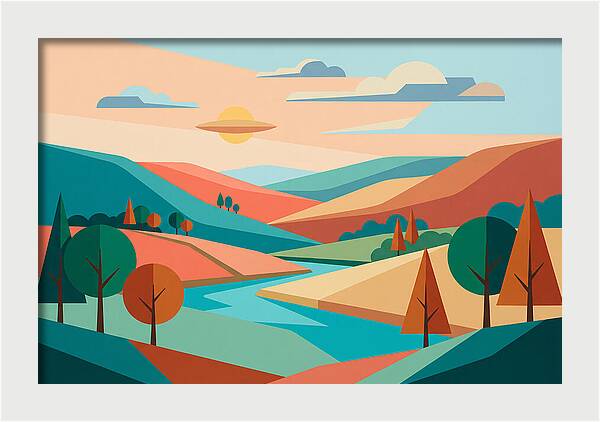 Serene Fields Of England