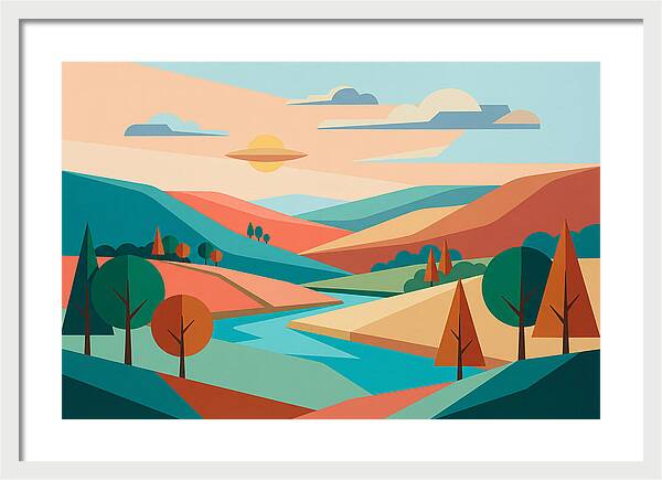 Serene Fields Of England