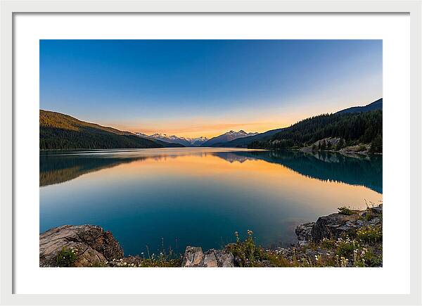Serene Finger Lakes Reflection