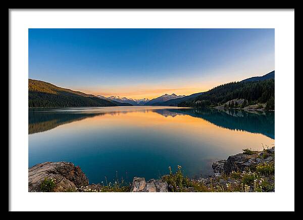 Serene Finger Lakes Reflection