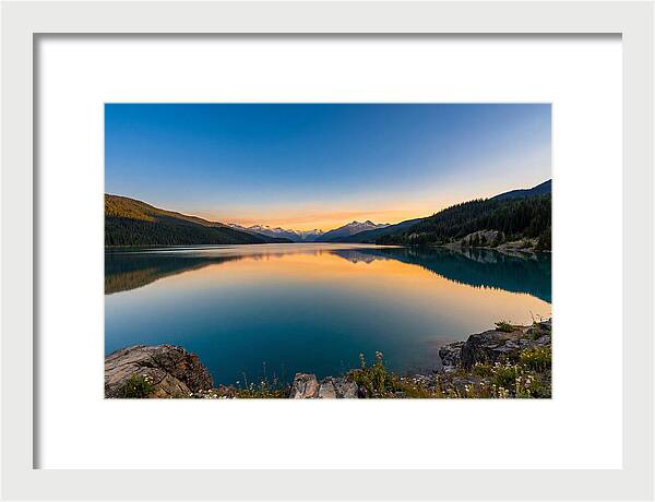 Serene Finger Lakes Reflection