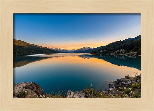 Serene Finger Lakes Reflection
