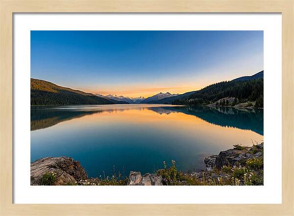 Serene Finger Lakes Reflection