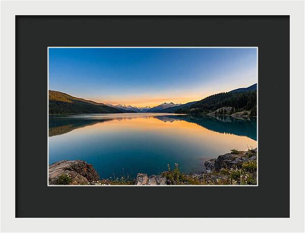 Serene Finger Lakes Reflection