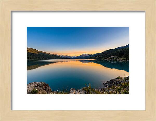 Serene Finger Lakes Reflection