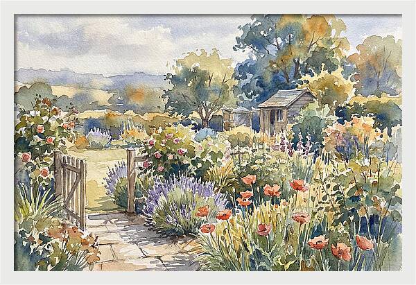 Serene Floral Harmony