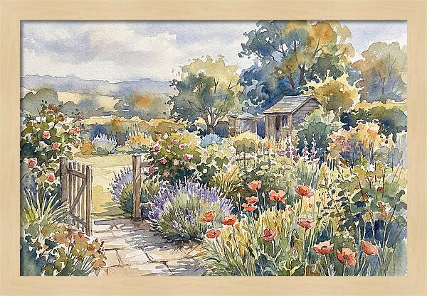 Serene Floral Harmony