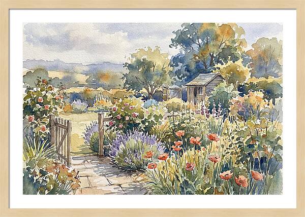 Serene Floral Harmony