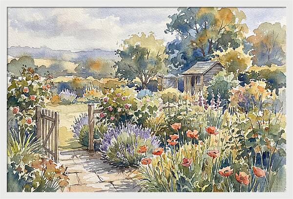 Serene Floral Harmony