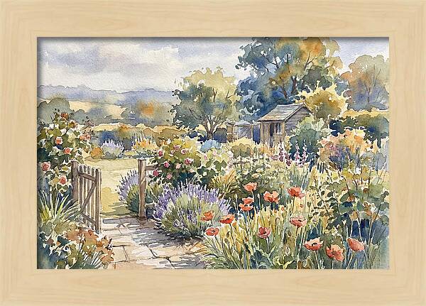 Serene Floral Harmony