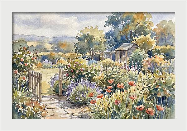 Serene Floral Harmony