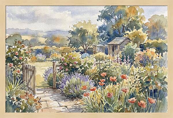 Serene Floral Harmony