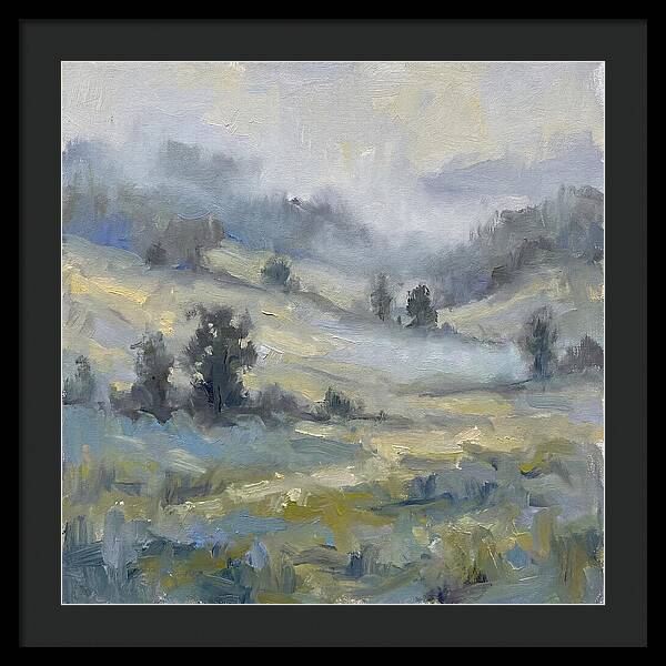 Serene Foggy Landscape