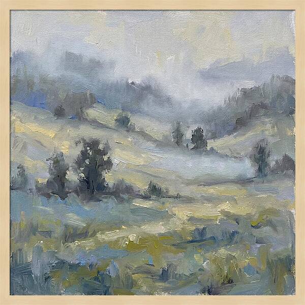 Serene Foggy Landscape