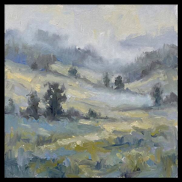 Serene Foggy Landscape