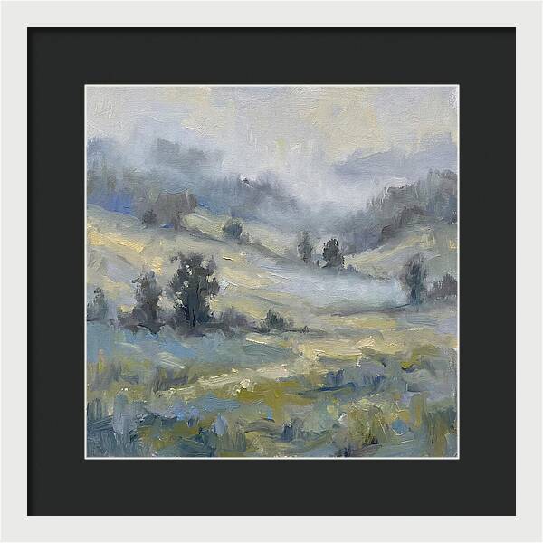 Serene Foggy Landscape