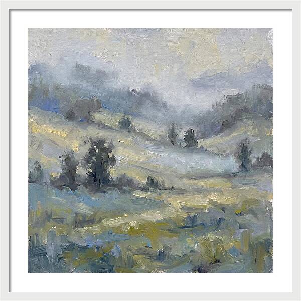 Serene Foggy Landscape