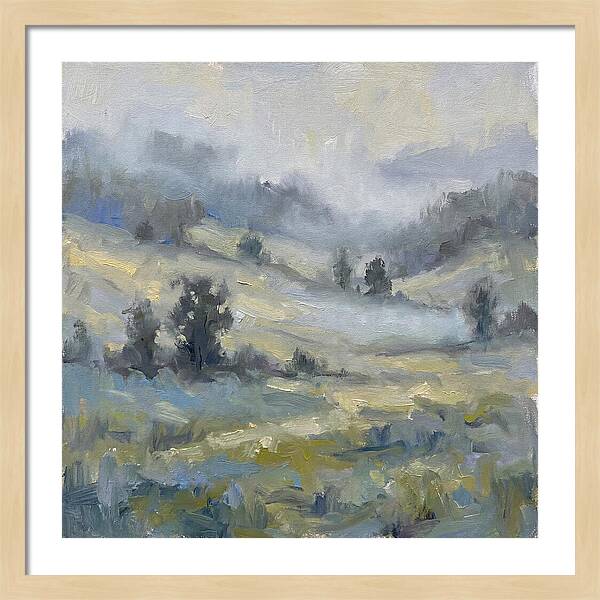 Serene Foggy Landscape