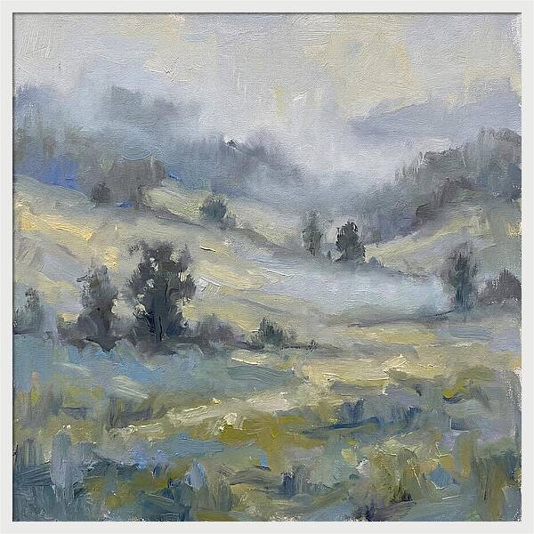 Serene Foggy Landscape