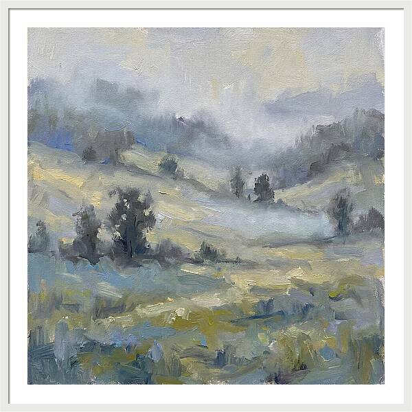 Serene Foggy Landscape