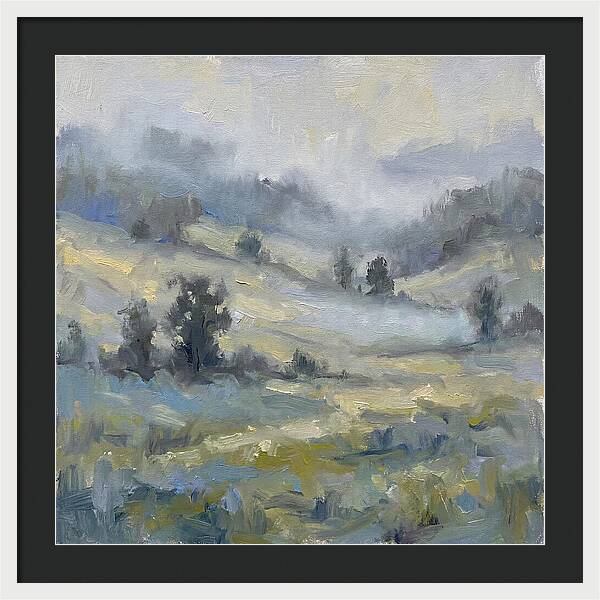 Serene Foggy Landscape