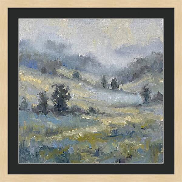 Serene Foggy Landscape