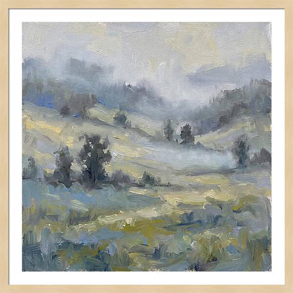 Serene Foggy Landscape