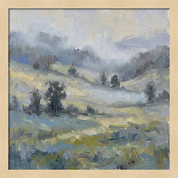 Serene Foggy Landscape