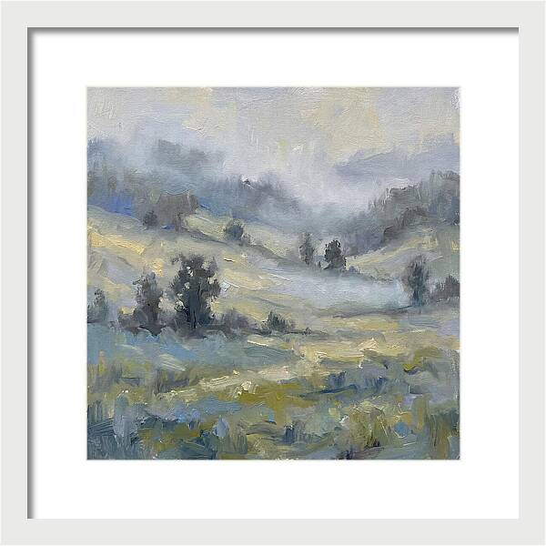 Serene Foggy Landscape