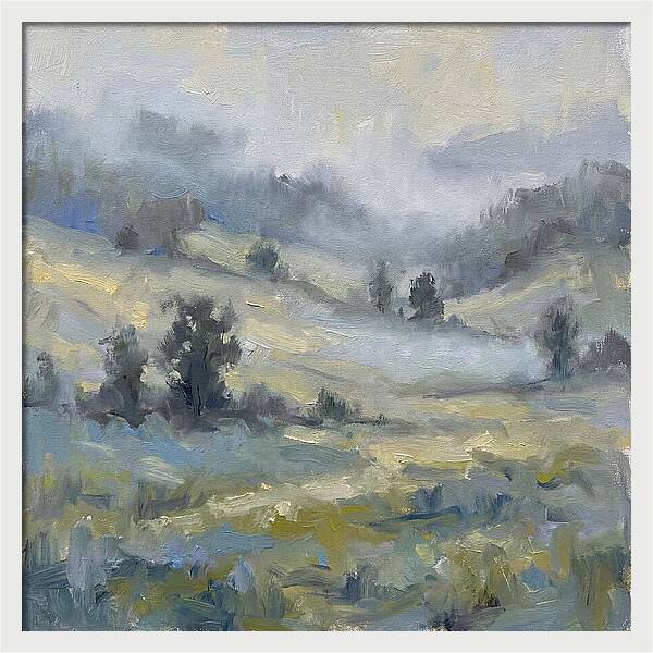 Serene Foggy Landscape