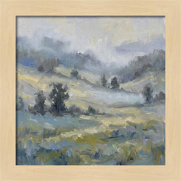 Serene Foggy Landscape