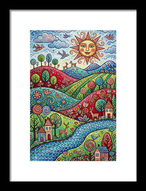 Serene Folk Landscape