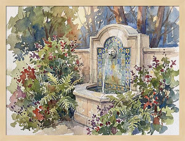 Serene Garden Fountain