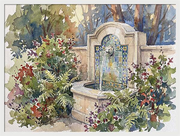Serene Garden Fountain