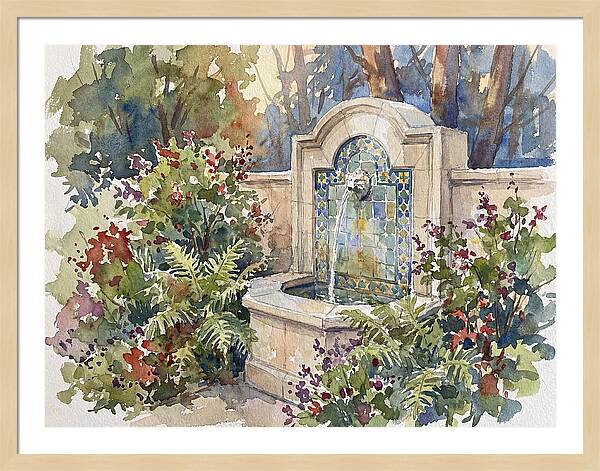 Serene Garden Fountain