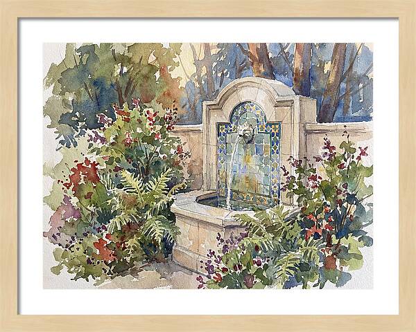 Serene Garden Fountain