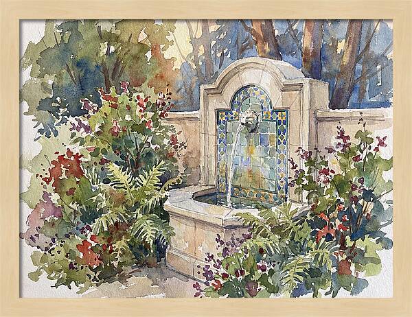 Serene Garden Fountain