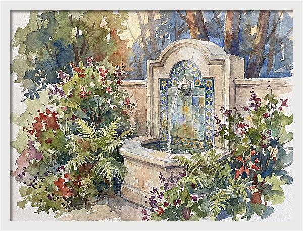 Serene Garden Fountain