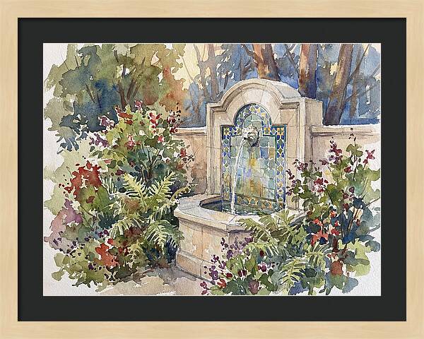 Serene Garden Fountain