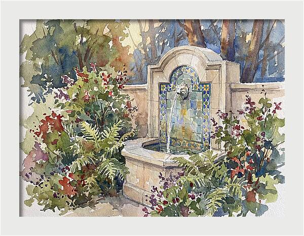 Serene Garden Fountain