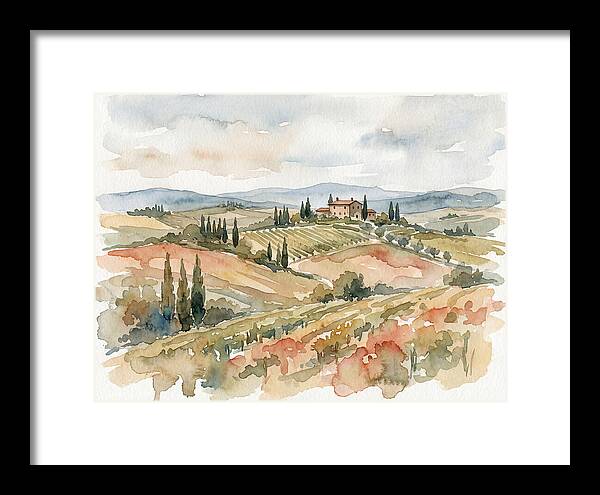 Serene Hills Of Tuscany