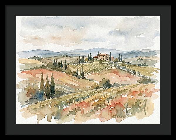 Serene Hills Of Tuscany