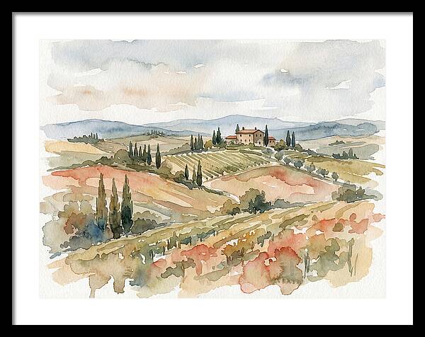 Serene Hills Of Tuscany