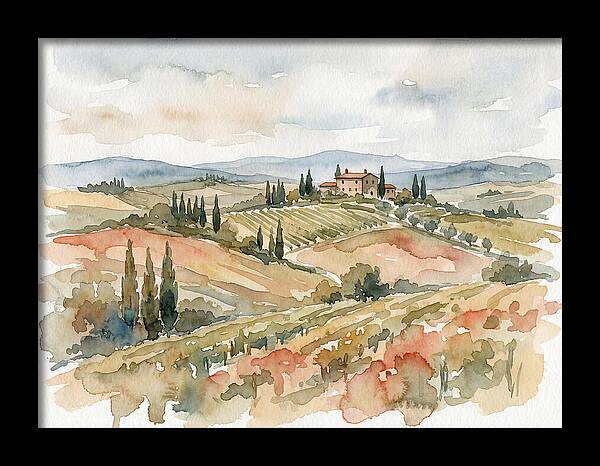 Serene Hills Of Tuscany